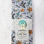 18737 cherry skull coffins gothic slim notepad 3