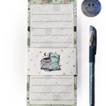 18738 luna cats gothic slim notepad 3