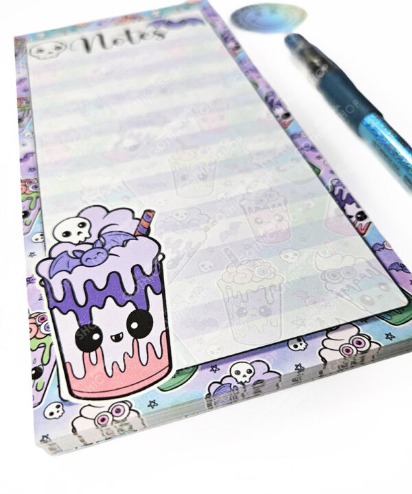 18740 freaky shakes gothic slim notepad 2