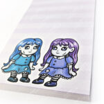 18741 creepy dolls gothic slim notepad 2