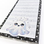 18742 rabbit ghosts gothic slim notepad 2