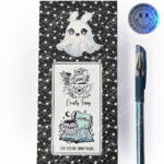 18742 rabbit ghosts gothic slim notepad 3