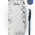 18745 teapots gothic slim notepad 1