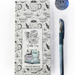 18745 teapots gothic slim notepad 3