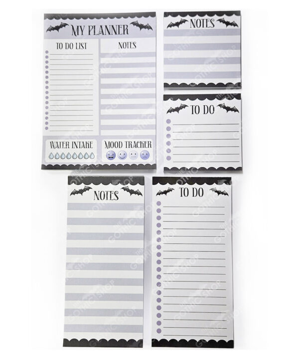 18748 teapots gothic slim notepad 1