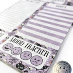 18753 cats ghosts purple a5 gothic notepad 3