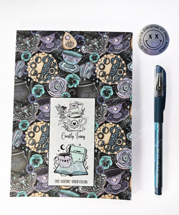 18754 witches brew a5 gothic notepad 4