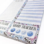 18755 cherry skulls a5 gothic notepad 2