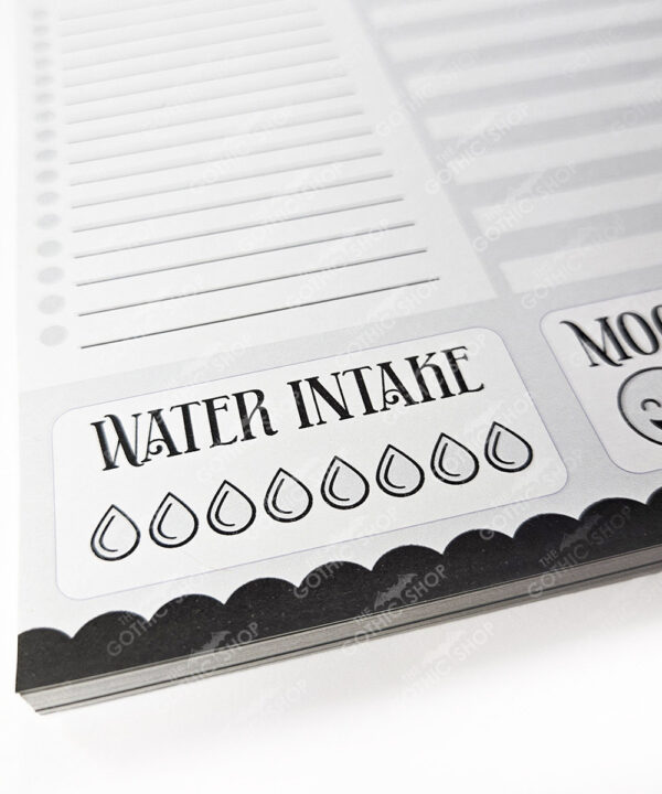 18757 bats grey a5 gothic notepad 2