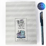 18757 bats grey a5 gothic notepad 3