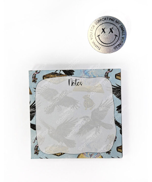 18759 crows books mini gothic notepad 1