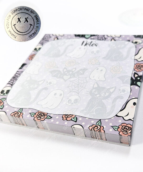 18760 cats bats mini gothic notepad 2