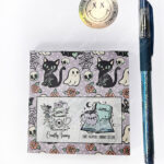 18760 cats bats mini gothic notepad 3