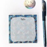 18761 cute bats mini gothic notepad 1