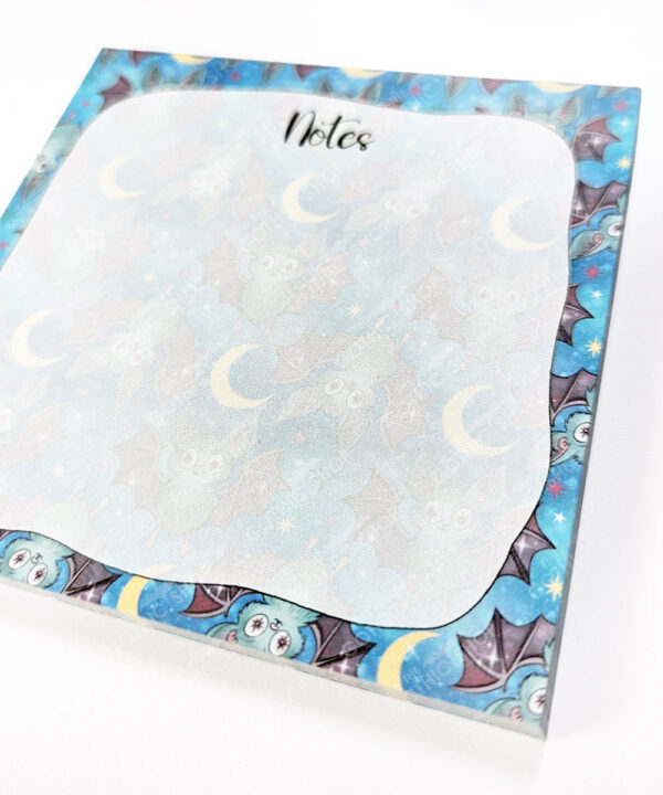 18761 cute bats mini gothic notepad 2