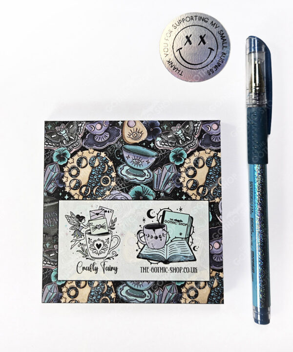18762 witches brew mini gothic notepad 3