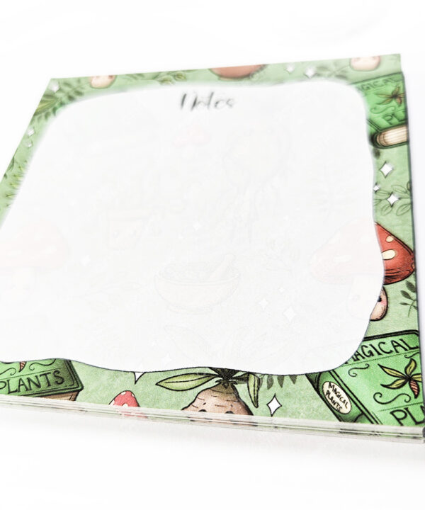 18765 magic mushrooms mini gothic notepad 2