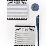 18766 bats purple notes mini gothic notepad 2