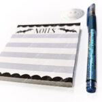 18766 bats purple notes mini gothic notepad 4
