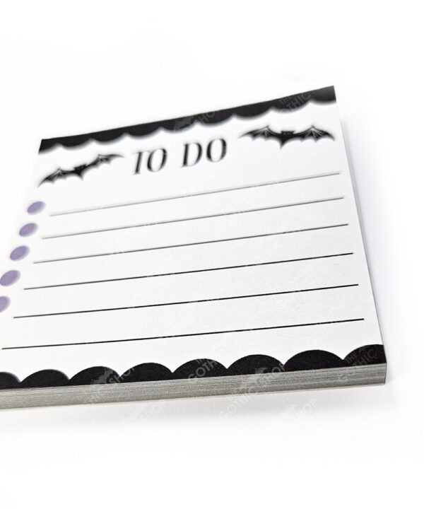 18768 bats purple to do mini gothic notepad 2