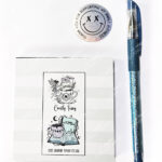 18769 bats grey to do mini gothic notepad 3