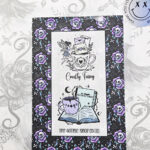 18776 skull rose gothic notepad 7