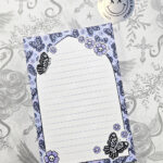 18777 skull butterfly gothic notepad 2