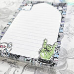18778 emo gothic notepad 4