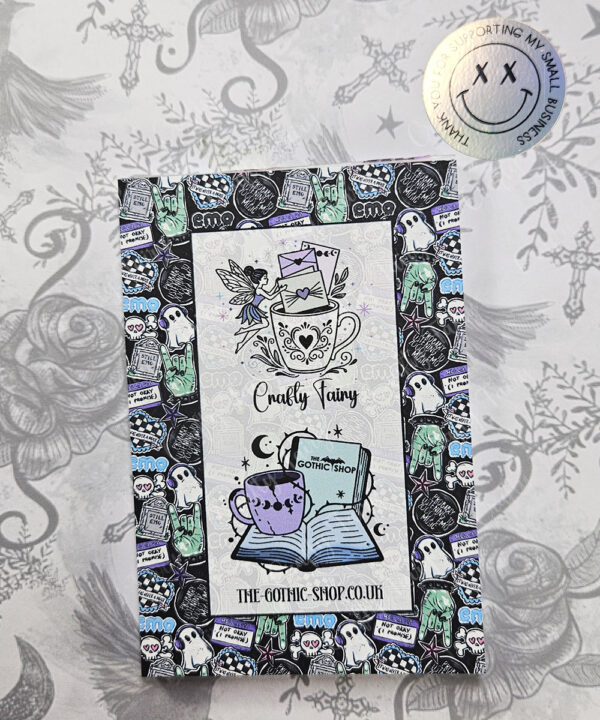 18778 emo gothic notepad 5