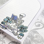 18780 skeleton reader gothic notepad 3