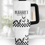 18787 personalised bats checkered gothic stanley cup 1