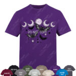 bats & purple moons unisex gothic t shirt