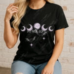bats & purple moons unisex gothic t shirt