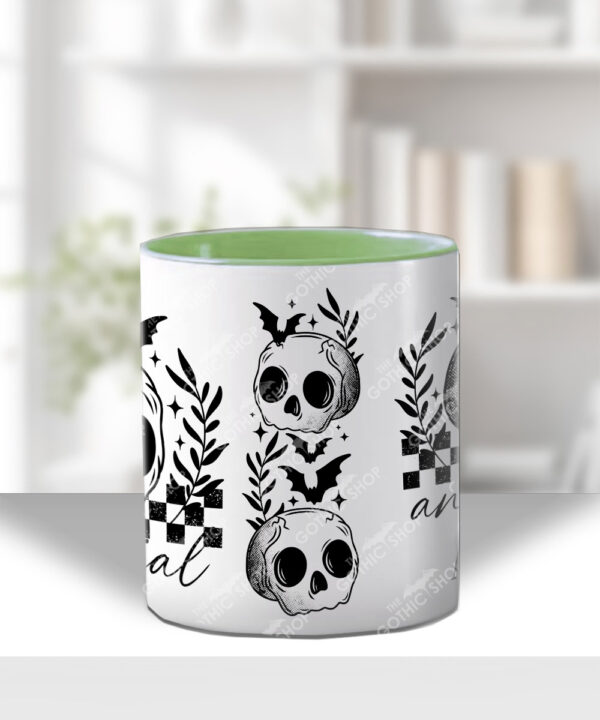 18815 antisocial skull gothic mug 3