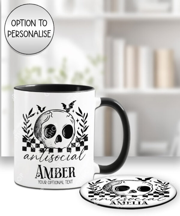 18815 antisocial skull gothic mug 4