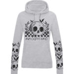 18839 antisocial skull gothic hoodie 2