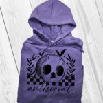 18839 antisocial skull gothic hoodie 5