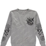 18844 bats moon webs gothic sweatshirt 2