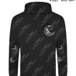 18845 bats moon webs gothic hoodie 6