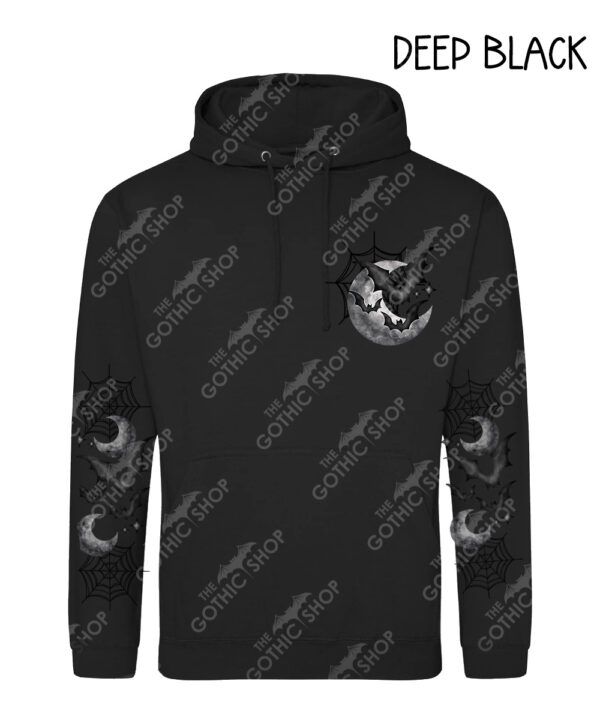 18845 bats moon webs gothic hoodie 6