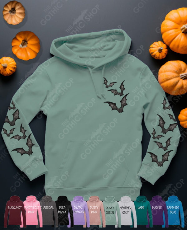 18849 bats trio gothic hoodie 1