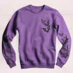 18850 bats trio gothic sweatshirt 1
