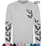 18850 bats trio gothic sweatshirt 3