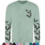 18850 bats trio gothic sweatshirt 4