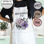18874 skellie flower personalised gothic apron 2