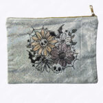18877 skellie flower holographic pouch 1