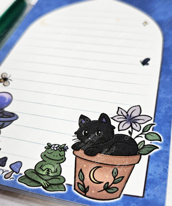 18885 black cat ca a6 notepad 2