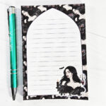 18887 gothic lady ca a6 notepad 1