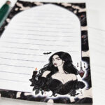 18887 gothic lady ca a6 notepad 2