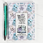 18888 skele animals ca gothic a6 notepad 3